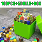 Magnetic Building Blocks Storage Box Set