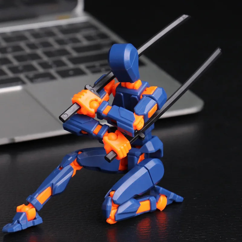 Multi-Jointed Poseable Robot Figure