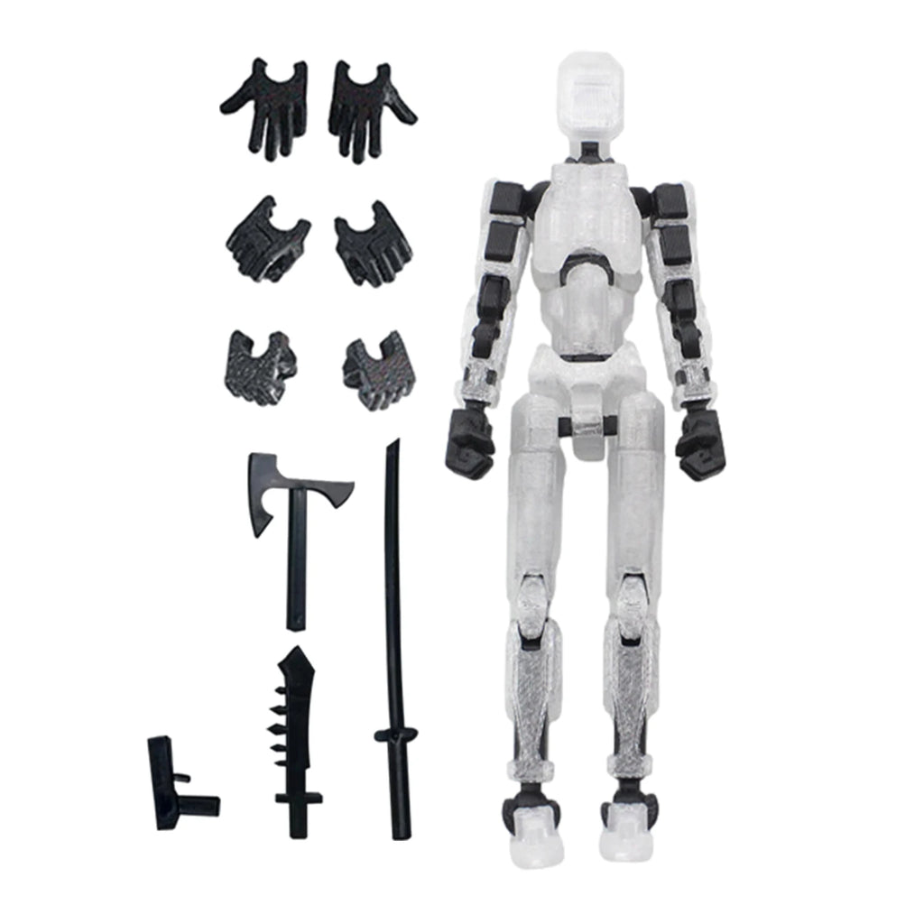 Multi-Jointed Poseable Robot Figure