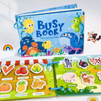 Montessori Quiet Book (Sticker Matching)