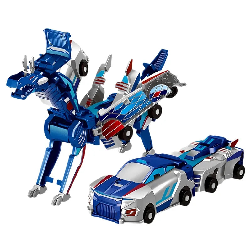 Crash to Dino Transforming Car