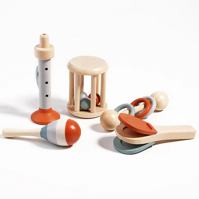 Wooden Baby Musical Instrument Set, photo 8