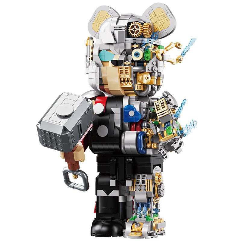 Mecha Bear Building Blocks Set