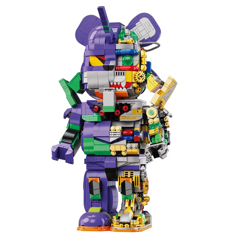 Mecha Bear Building Blocks Set
