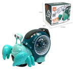 Crawling Crab and Snail Baby Toy with Music and Lights