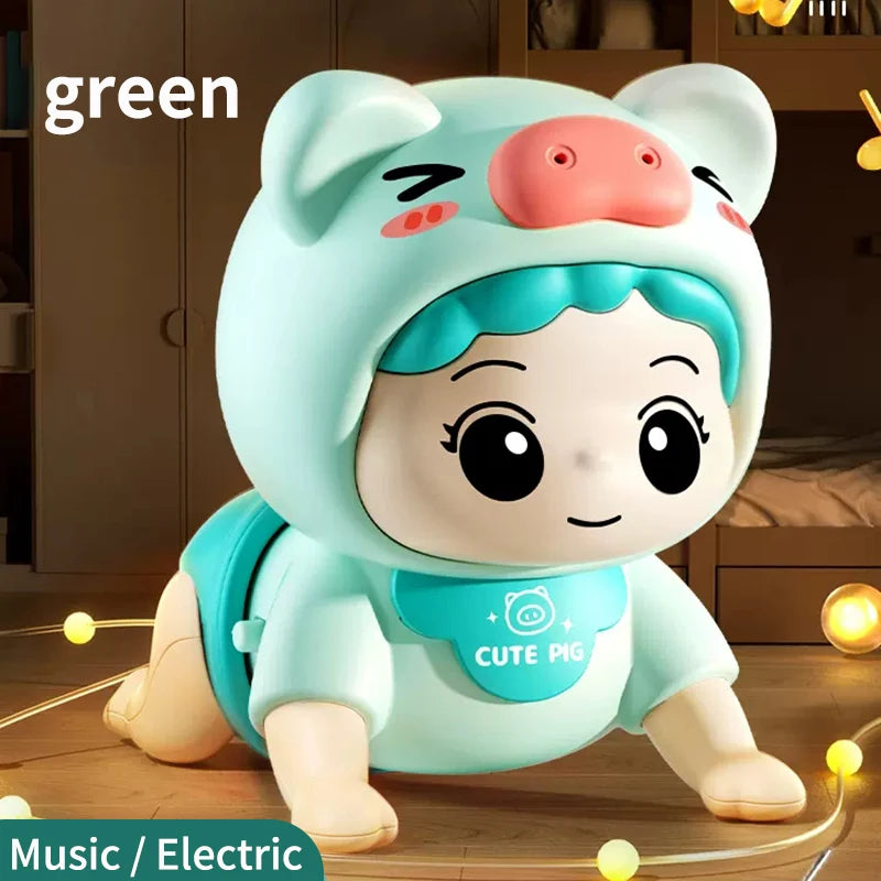 Musical Crawling Baby Toy with Lights