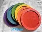Montessori Rainbow Sorting Bowls Set
