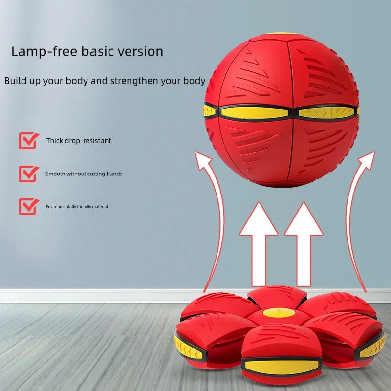 Magic MetaBall™ Transforming Light-Up Flying Saucer Ball