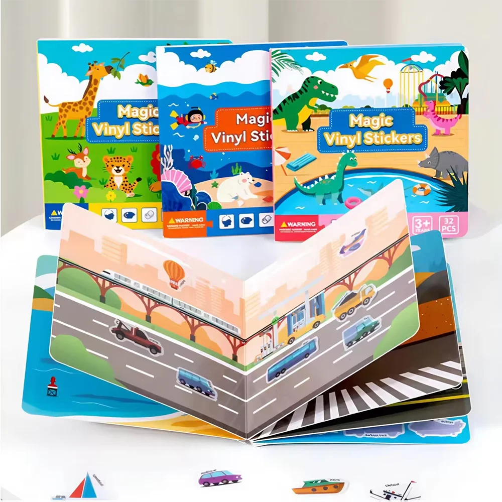Magic Scene Sticker Book, photo 3