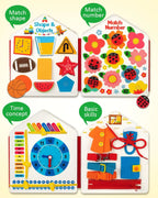 Montessori Busy Book Sensory Activity Binder