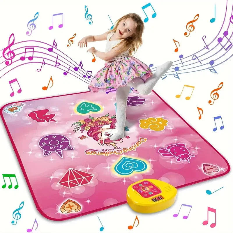 Unicorn Music Dance Mat with LED Scoreboard