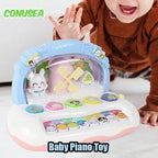 Kids Musical Piano Toy – Animal Sounds Keyboard (8 Keys)