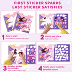DIY Sticker-by-Number Activity Book, photo 3