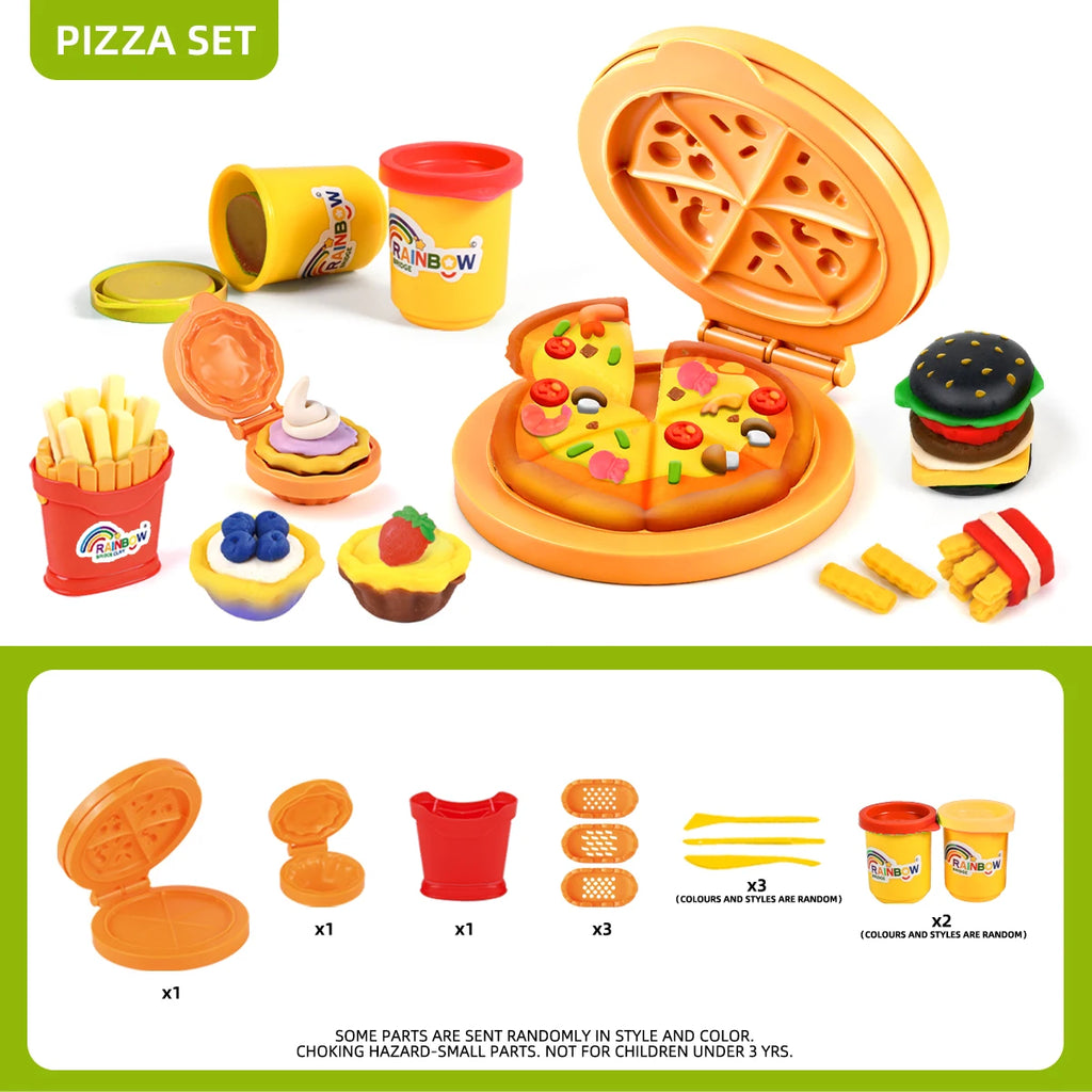 Pretend Chef Play Dough Kit with Molds and Tools