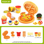 Pretend Chef Play Dough Kit with Molds and Tools