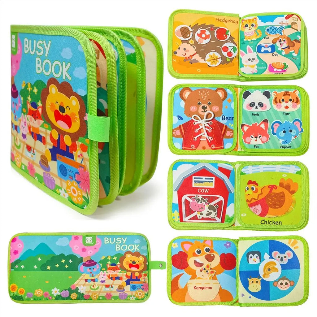 Toddler Felt Busy Quiet Book