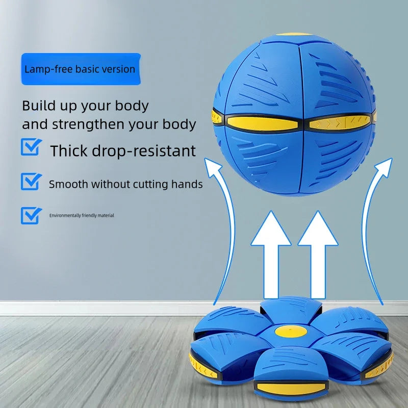 Magic MetaBall™ Transforming Light-Up Flying Saucer Ball