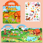 Reusable Jelly Sticker Quiet Book