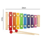 Montessori Wooden Sorting & Stacking Toy – Color and Shape Learning Board