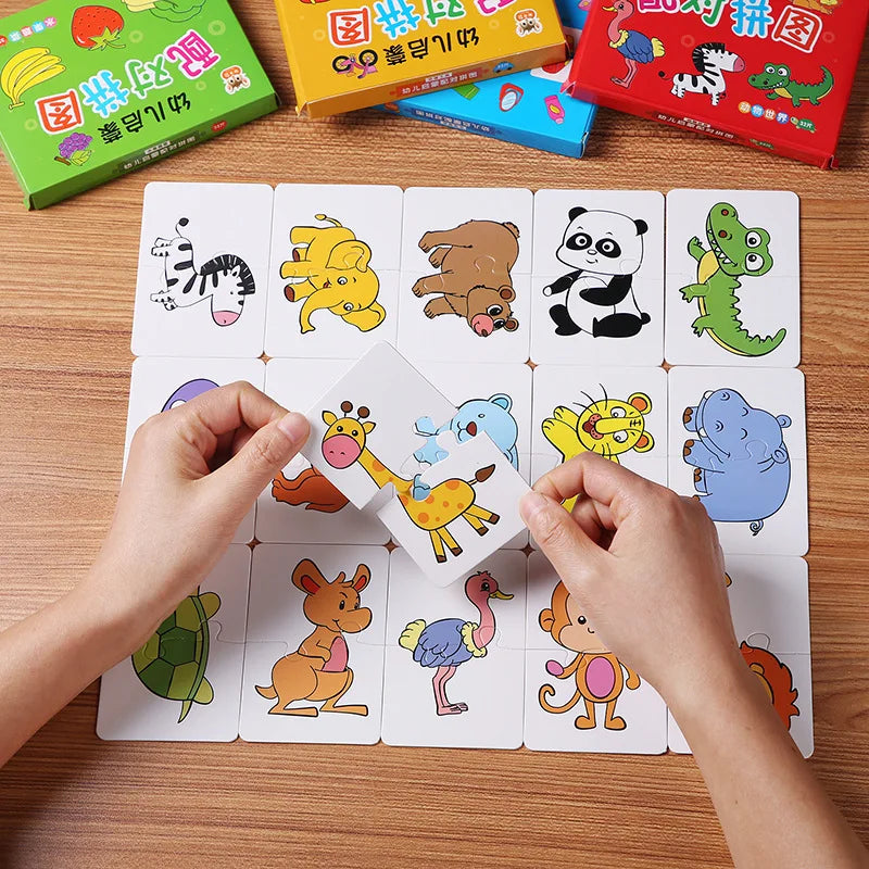 32-Piece Toddler Matching Cards