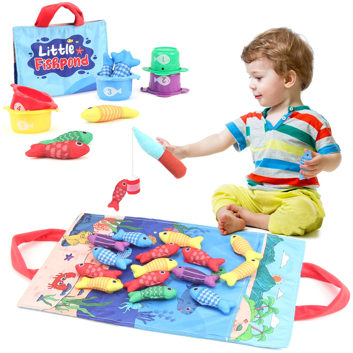 Soft Plush Sensory Play Sets for Babies