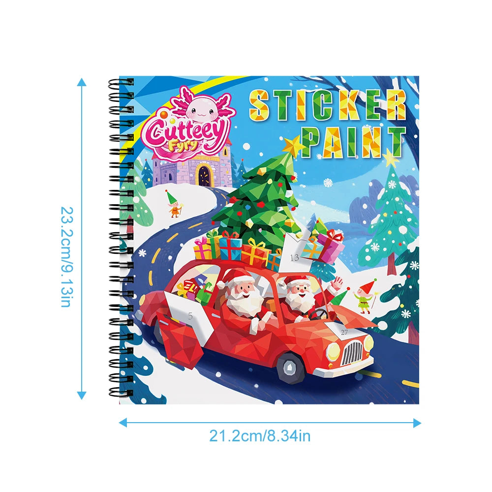DIY Sticker-by-Number Activity Book