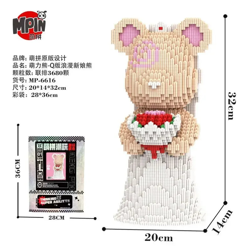 BlockBear™ Premium Building Block Set
