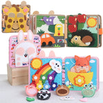 Montessori Soft 3D Cloth First Learning Book