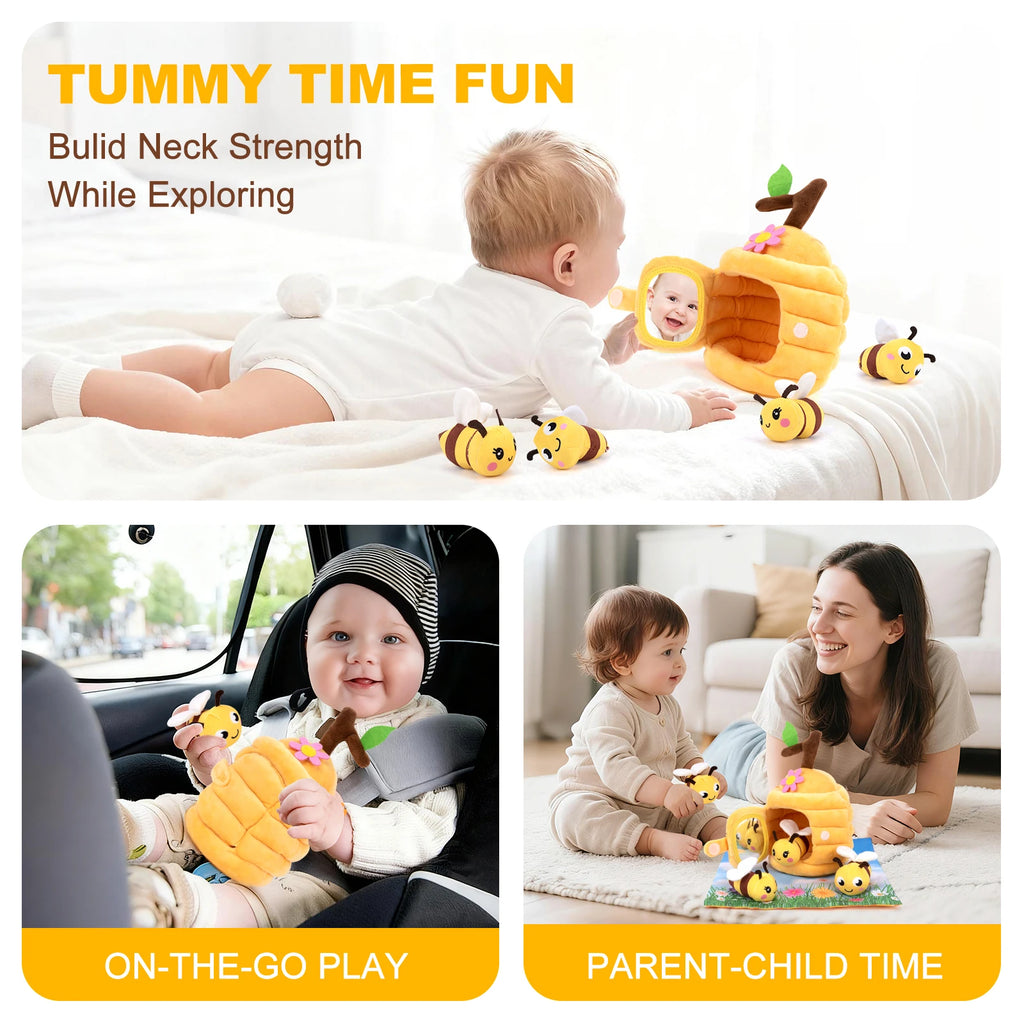 Soft Plush Sensory Play Sets for Babies