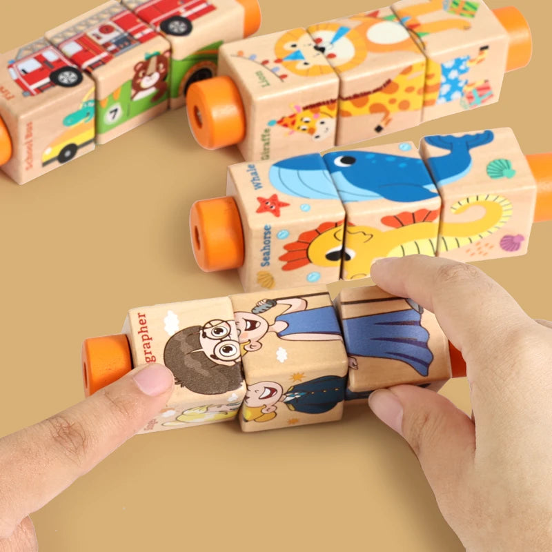 Wooden Rotating Jigsaw Puzzle, photo 4
