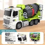 Inertia Concrete Mixer Truck Toy with Sound & Lights