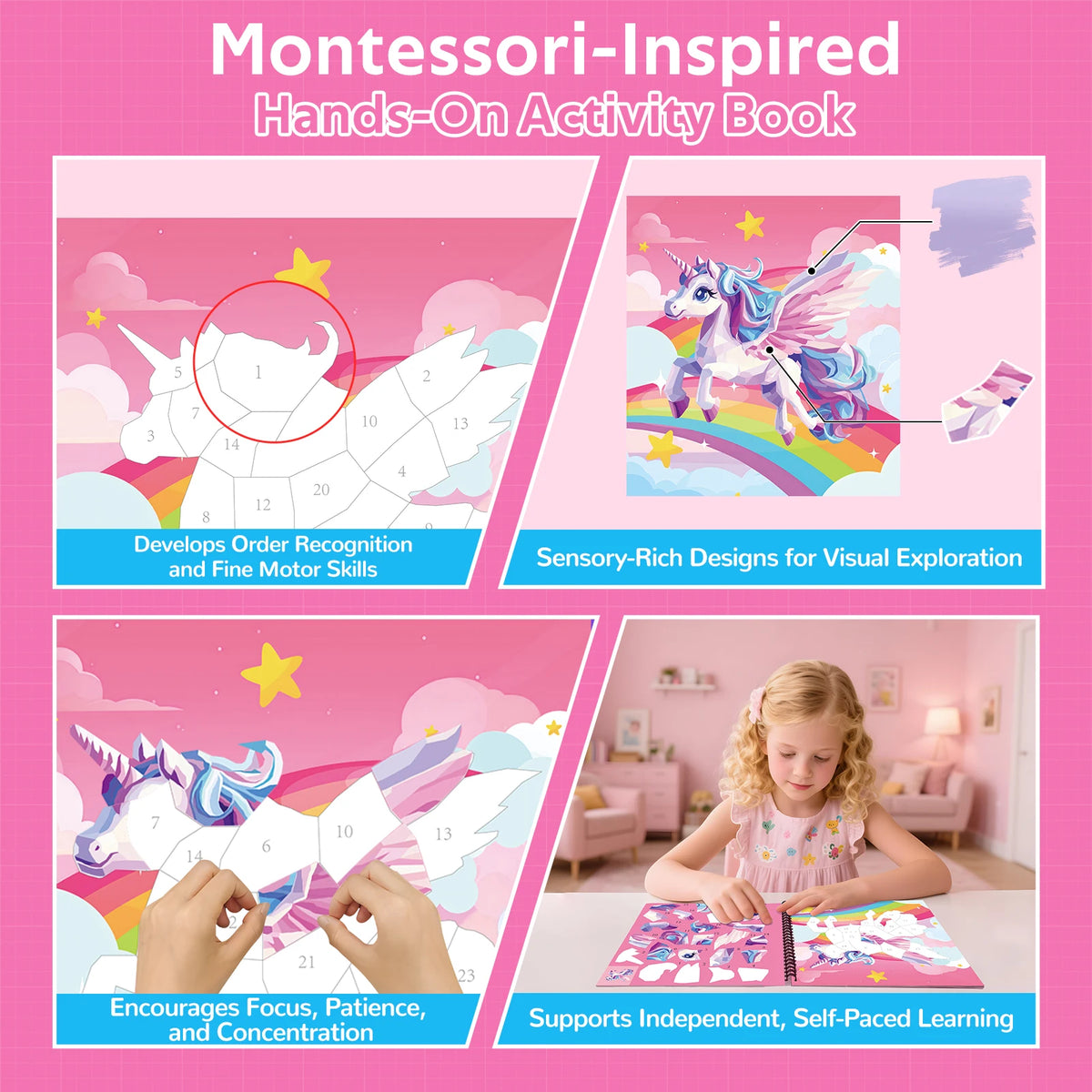 DIY Sticker-by-Number Activity Book