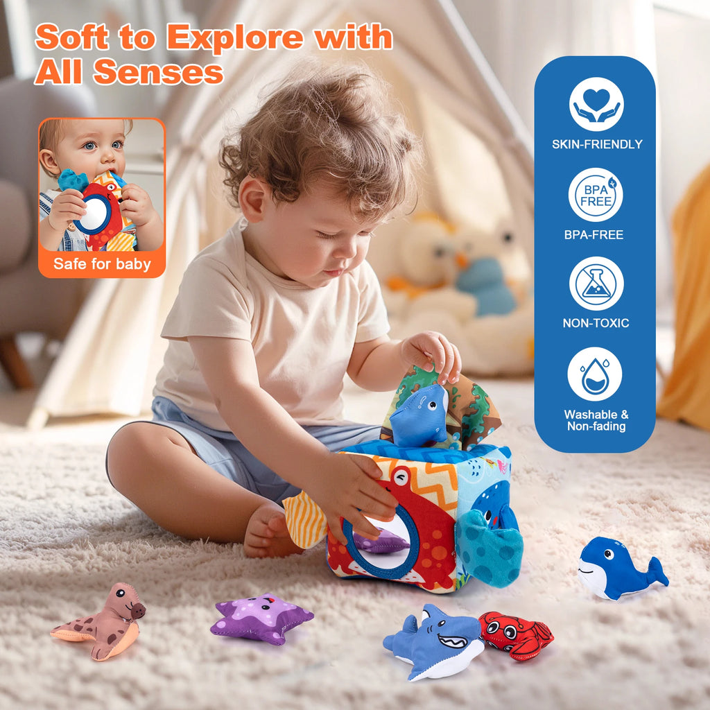 Soft Plush Sensory Play Sets for Babies