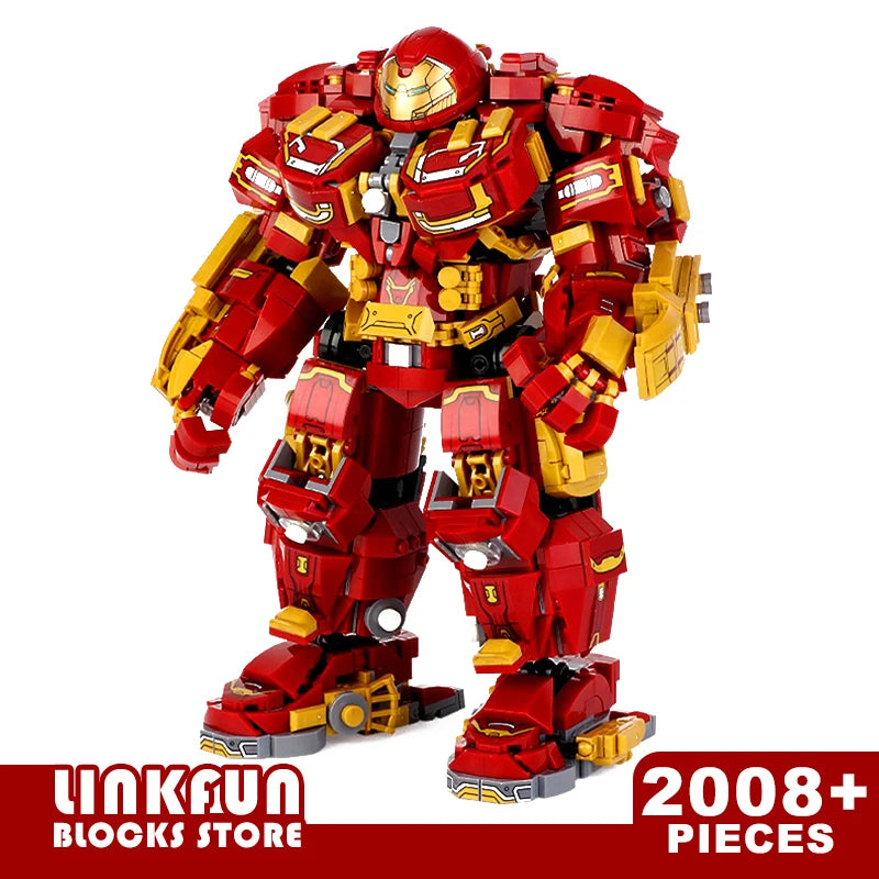 Iron Man Hulkbuster Mecha Building Set – 2008PCS
