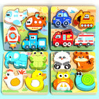 Wooden Animal Shape Puzzle (4 Designs), photo 2