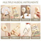 Montessori Wooden Musical Instrument Toys