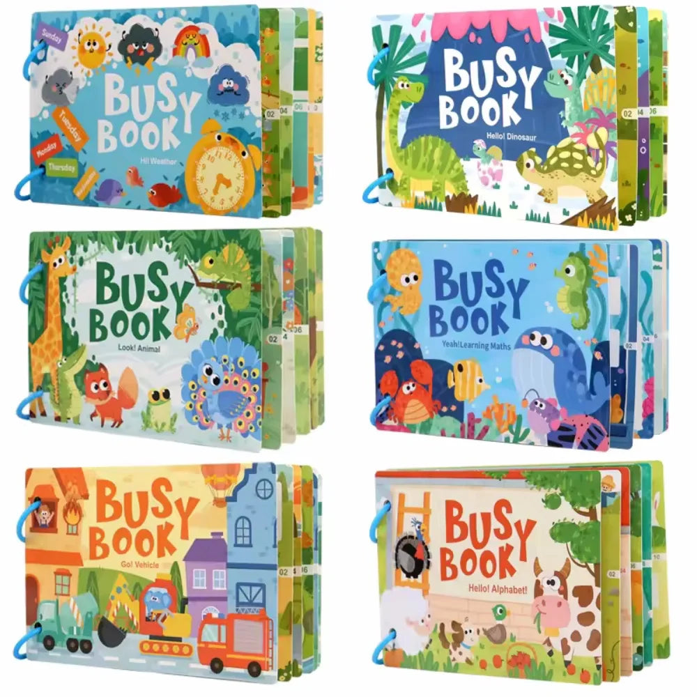 Montessori Quiet Book (Sticker Matching), photo 5
