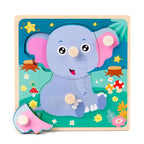 Montessori Wooden Puzzle Board for Toddlers