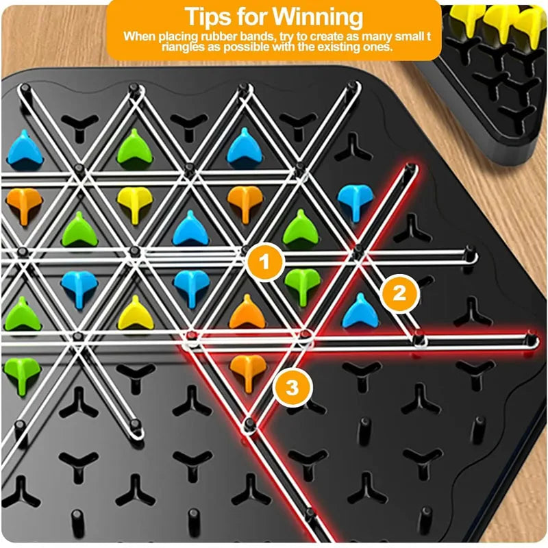 Triangle Chess Duel Strategy Game
