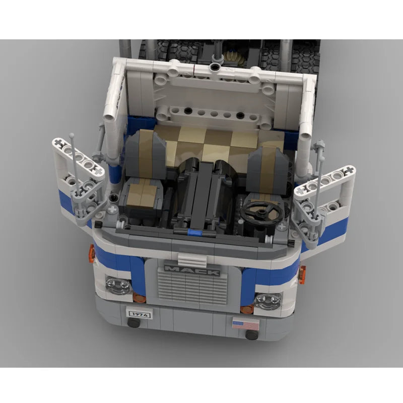 MOC Cruise-Liner Truck & Trailer Set