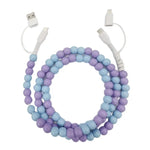 4-in-1 Beaded Charging Cable – 66W Fast Charger