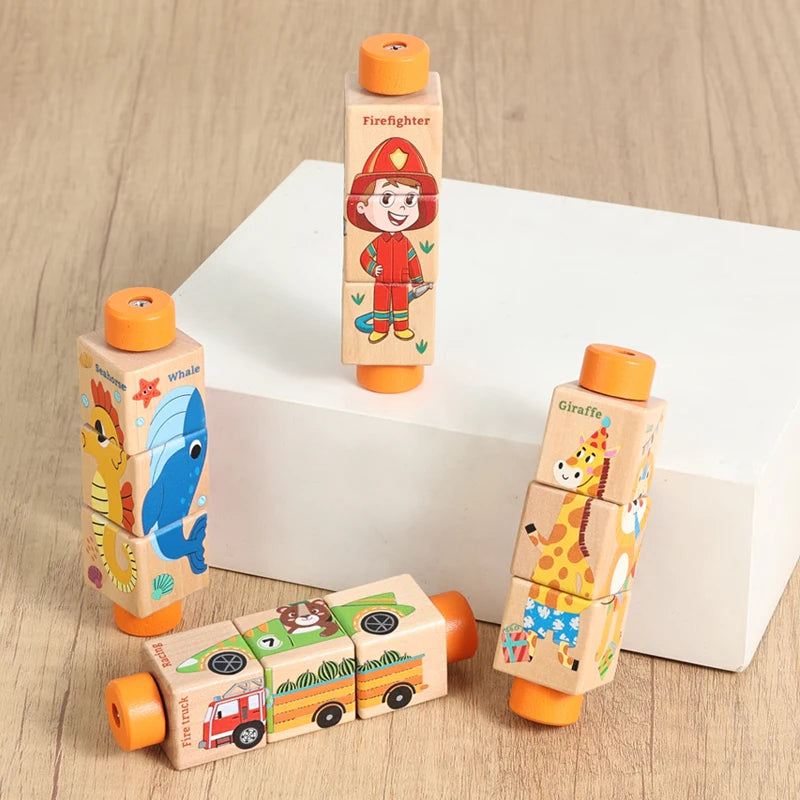 Wooden Rotating Jigsaw Puzzle, photo 2