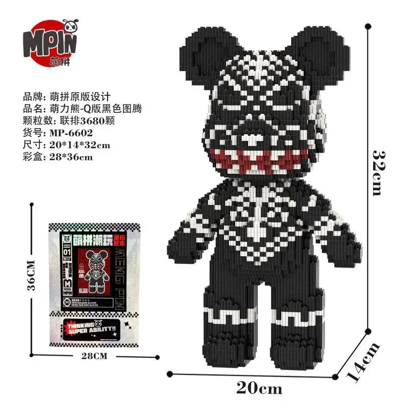 BlockBear™ Premium Building Block Set