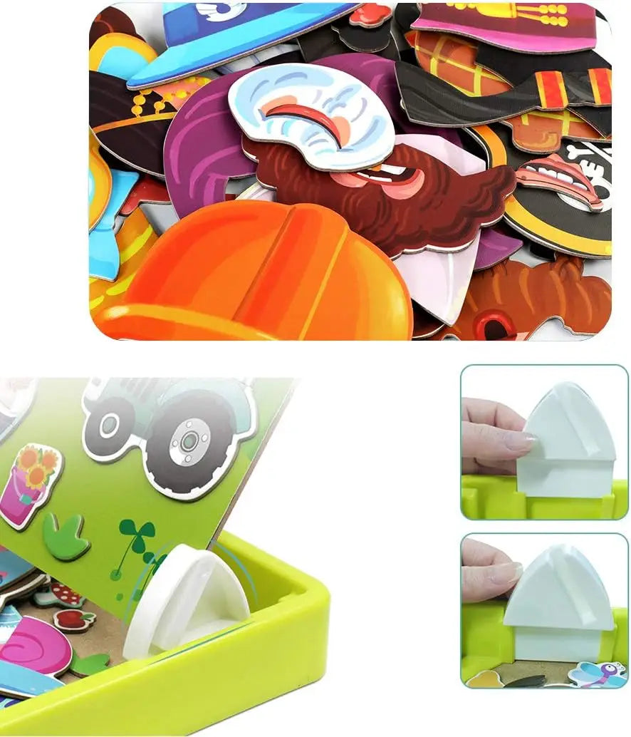 MagnaMind™ Magnetic Learning Block Puzzle Set