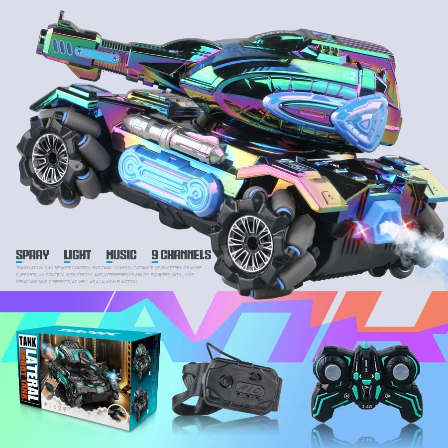 Gesture Control RC Stunt Tank Car
