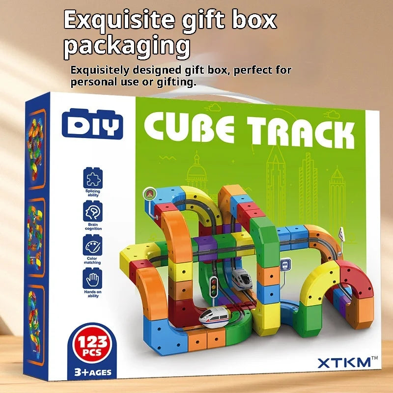 Magico Rail Cube™ Electric Magnetic Track Set