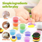 Pretend Chef Play Dough Kit with Molds and Tools