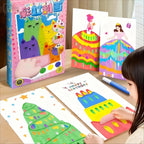 Mess-Free Rainbow Scratch Art Kit