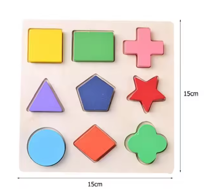 Montessori Wooden Puzzle Board for Toddlers