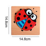 Montessori Wooden Puzzles (6 Pack)